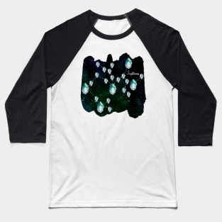 Sagittarius Constellation in Labradorite - Star Signs and Birth Stones Baseball T-Shirt